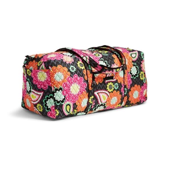 Vera Bradley XL Duffel in Ziggy Zinnia - Picture 1 of 2